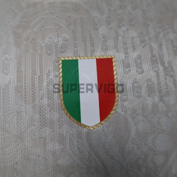 Camiseta Napoli Segunda Equipación 2025/2026 Blanco (EDICIÓN JUGADOR)