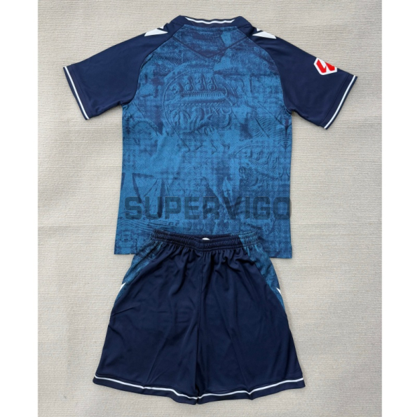 Camiseta Cadiz Tercera Equipación 2025/2026 Azul Niño Kit