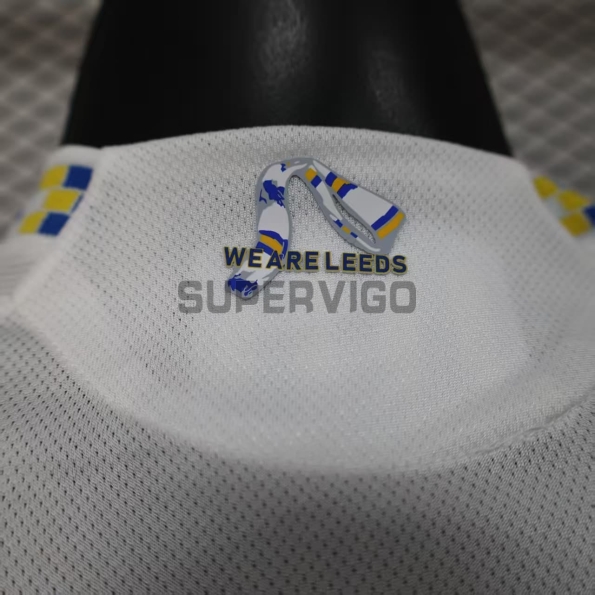 Camiseta Leeds United Primera Equipación 2025/2026 Blanco (EDICIÓN JUGADOR)