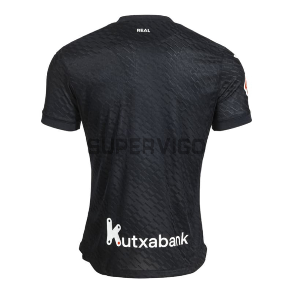Camiseta Real Sociedad Segunda Equipación 2026/2027 Negro con Parche La Liga