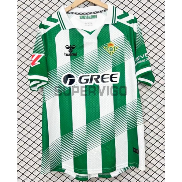 Camiseta Real Betis Primera Equipación 2026/2027 Verde/Blanco con Parche La Liga