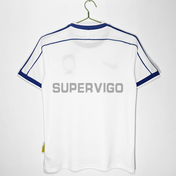Camiseta Brasil Retro 1998 Blanco