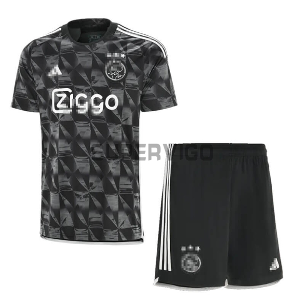 Camiseta Ajax de Ámsterdam Tercera Equipación 2023/2024 Niño Kit