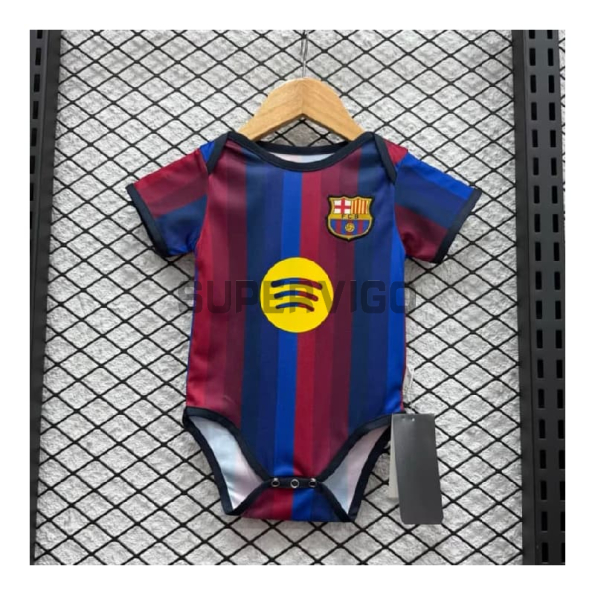 Camiseta Barcelona Primera Equipación 2026/2027 Azul/Rojo Baby