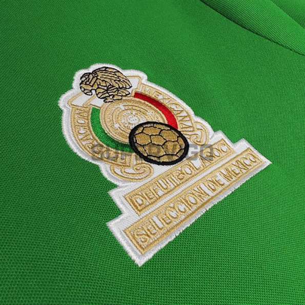 Camiseta México Primera Equipación Retro 1986 Verde