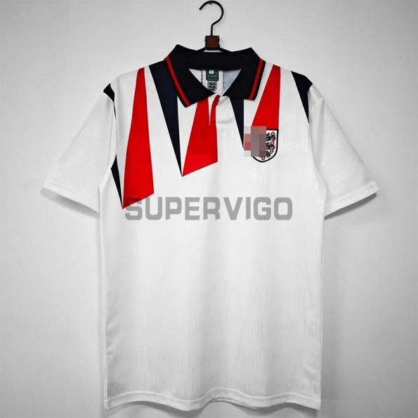 Camiseta Inglaterra Primera Equipación Retro 1992