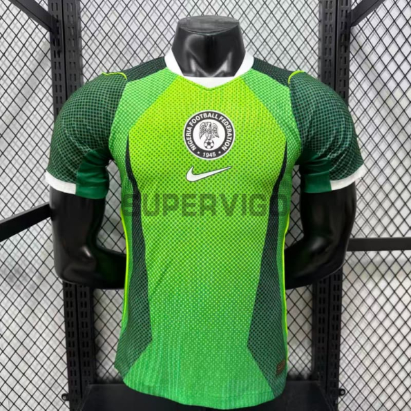 Camiseta Nigeria Primera Equipación Mundial 2026 Verde (EDICIÓN JUGADOR)