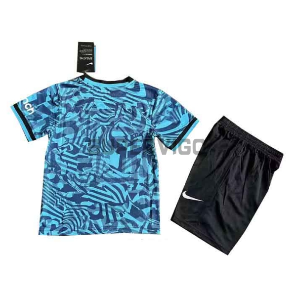Tottenham Kid's Blue Soccer Jersey Kit 2022/2023