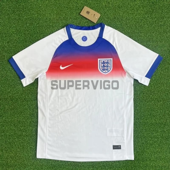 Camiseta Inglaterra Primera Equipación 2025 la EURO Femenina Blanco