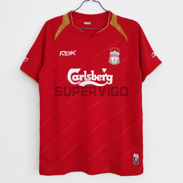 Camiseta Liverpool Primera Equipación Retro 05/06