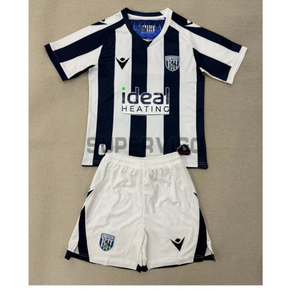 Camiseta West Bromwich Albion Primera Equipación 2025/2026 Azul/Blanco