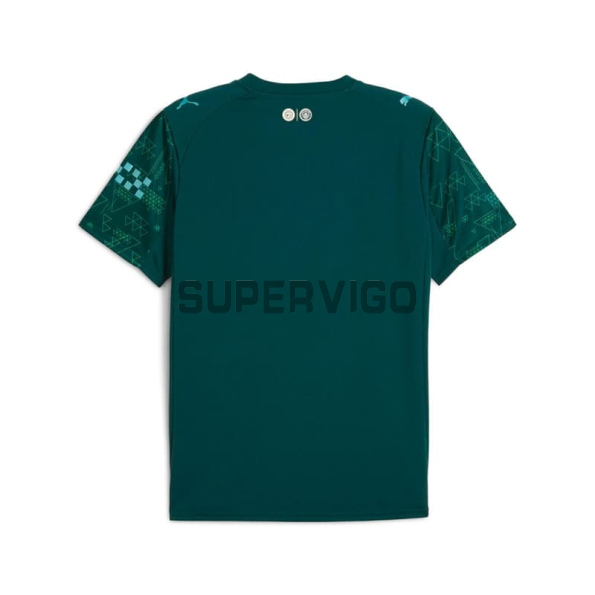 Camiseta Manchester City Cuarta Equipación 2025/2026 Verde