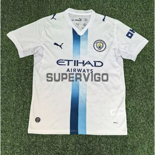 Camiseta Manchester City Tercera Equipación 2026/2027 Blanco