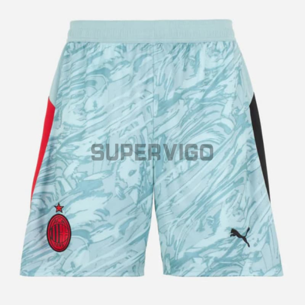 Camiseta AC Milan 2025/2026 Azul/Rojo/Negro