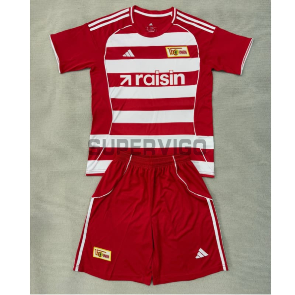 Camiseta Union Berlin Primera Equipación 2025/2026 Rojo/Blanco