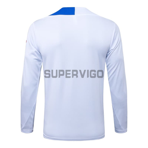 Sudadera De Entrenamiento PSG 2025/2026 Blanco/Azul