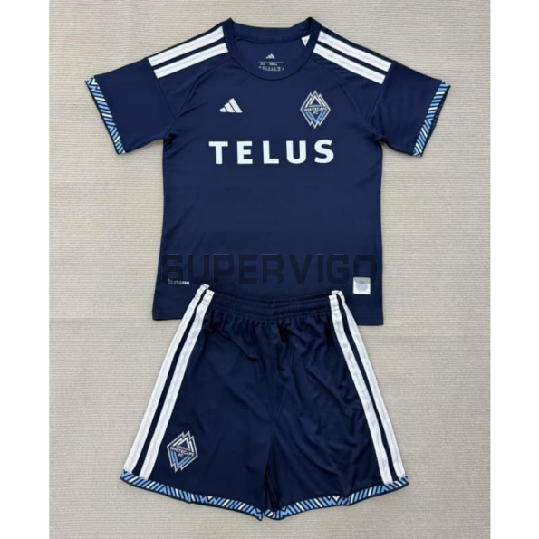 Camiseta Vancouver Whitecaps 2026/2027 Segunda Equipación Azul
