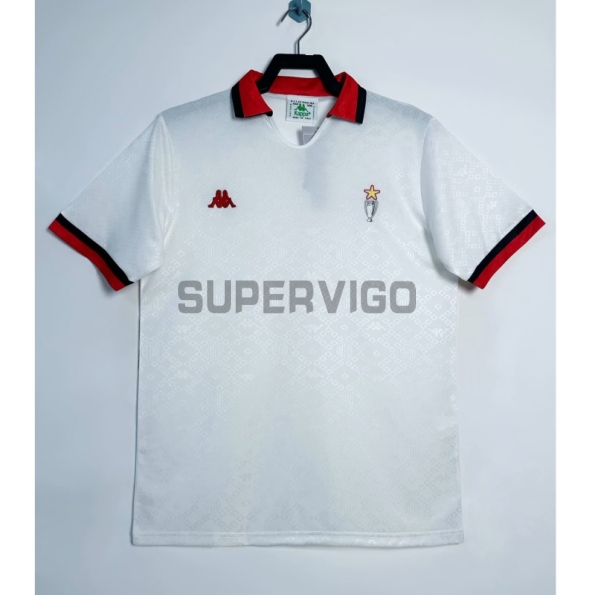 Camiseta AC Milan Segunda Equipación Retro 1989/90 Blanco