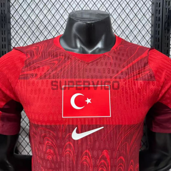 Camiseta Turquía Primera Equipación Mundial 2026 Rojo (EDICIÓN JUGADOR)