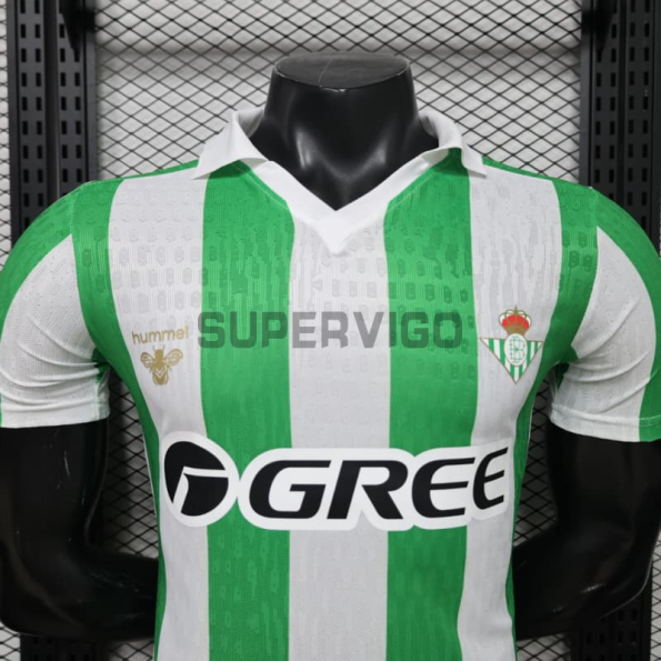 Camiseta Real Betis 2026/2027 Verde/Blanco Versión Retro (EDICIÓN JUGADOR)