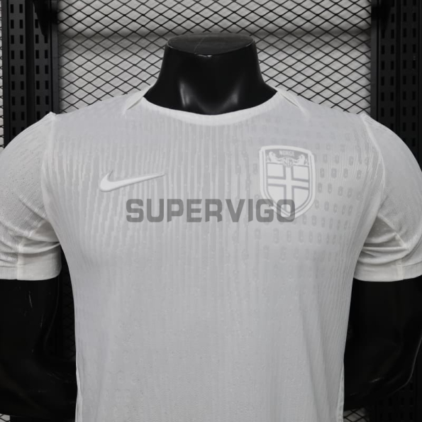 Camiseta Noruega Tercera Equipación Mundial 2026 Blanco (EDICIÓN JUGADOR)