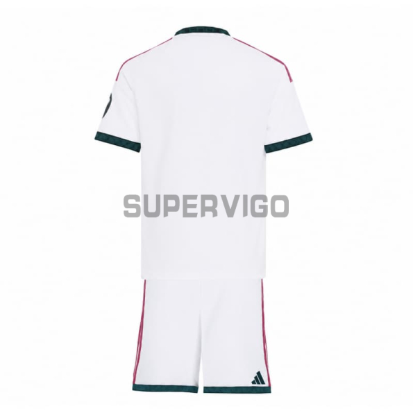 Camiseta Real Madrid Primera Equipación 2026/2027 Blanco Niño Kit con Parche HP