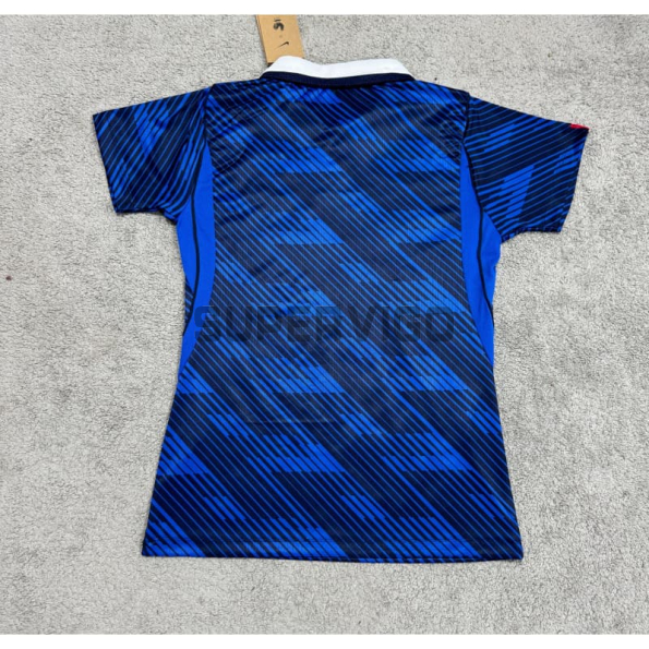 Camiseta Francia Primera Equipación Mundial 2026 Azul Mujer