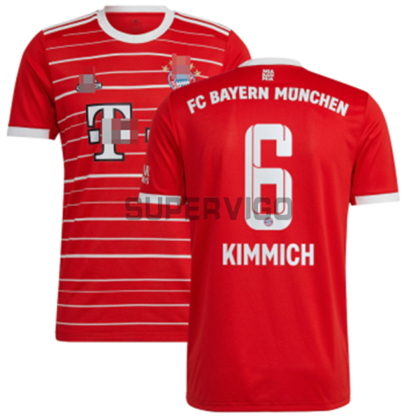 Maillot Kimmich 6 Bayern Munich 2022/2023 Domicile