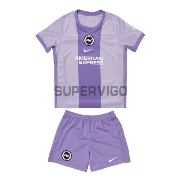 Camiseta Brighton Segunda Equipación 2025/2026 Morado
