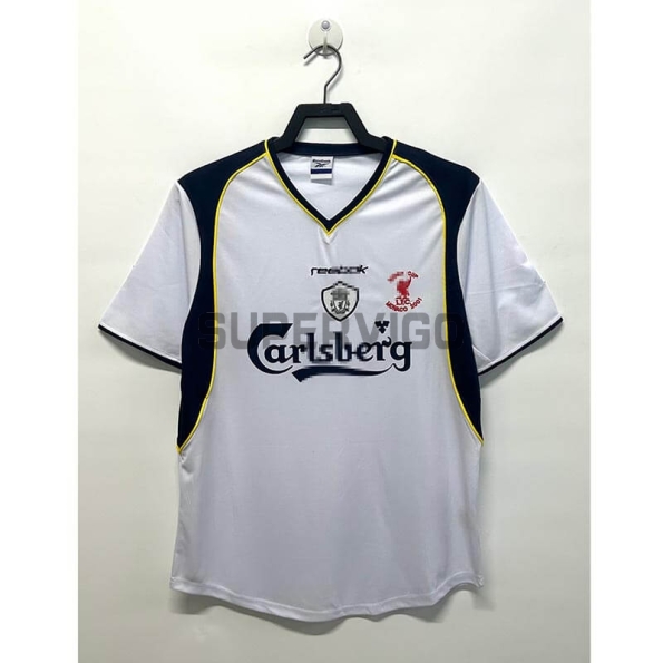 Camiseta Liverpool Segunda Equipación Retro 2001/02