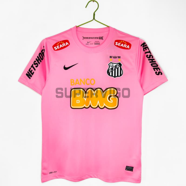 Camiseta Santos FC Retro 2013 Rosa