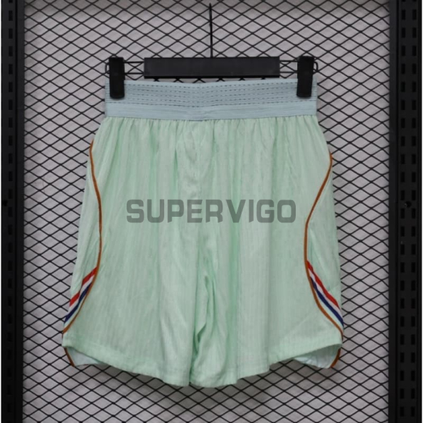 Pantalón Corto Francia Segunda Equipación Mundial 2026 Verde Menta (EDICIÓN JUGADOR)