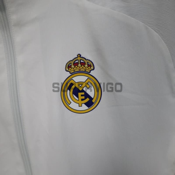 Cortavientos Real Madrid 2025/2026 Blanco