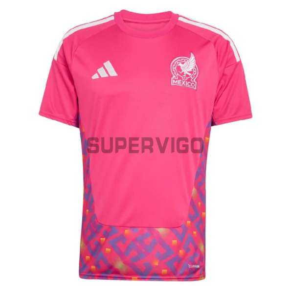 Camiseta de Portero México Primera Equipación Mundial 2026 Rosa