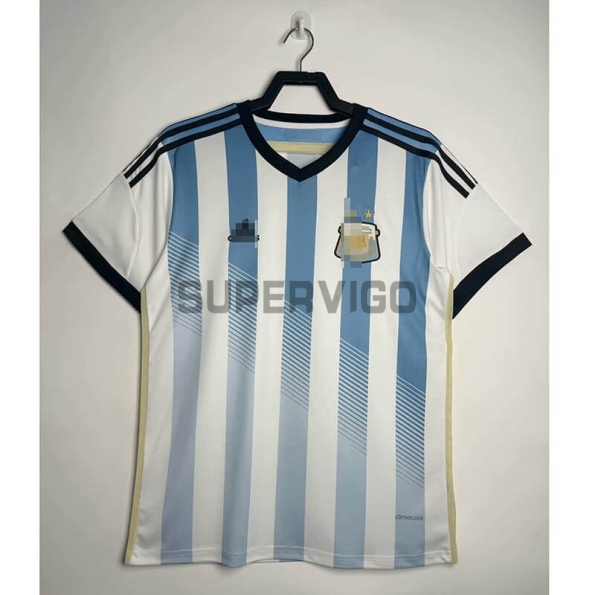 Camiseta Argentina Primera Equipación 2014 Retro