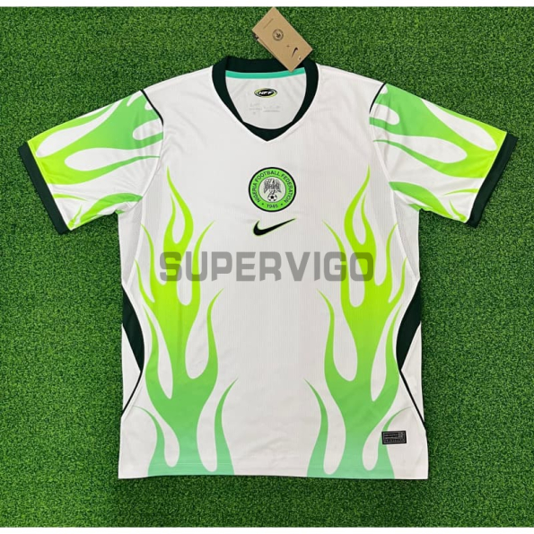 Camiseta Nigeria Segunda Equipación Mundial 2026 Blanco