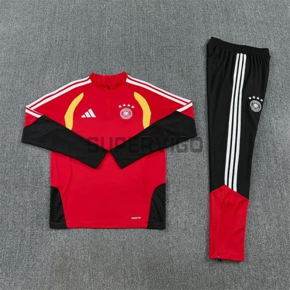 Sudadera de Entrenamiento Alemania 2026 Kit Rojo