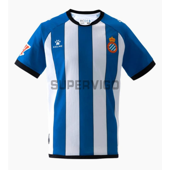 Camiseta Espanyol Primera Equipación 2026/2027 Azul/Blanco con Parche La Liga