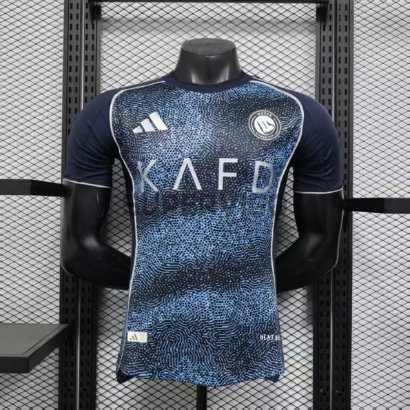 Camiseta Al Nassr Segunda Equipación 2025/2026 Azul (EDICIÓN JUGADOR)