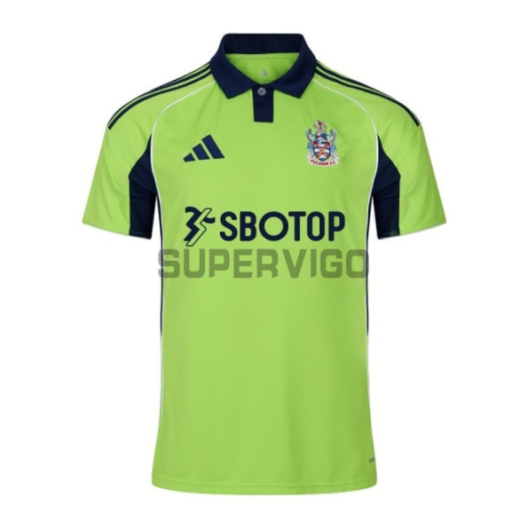 Camiseta Fulham F.C. Segunda Equipación 2025/2026 Verde