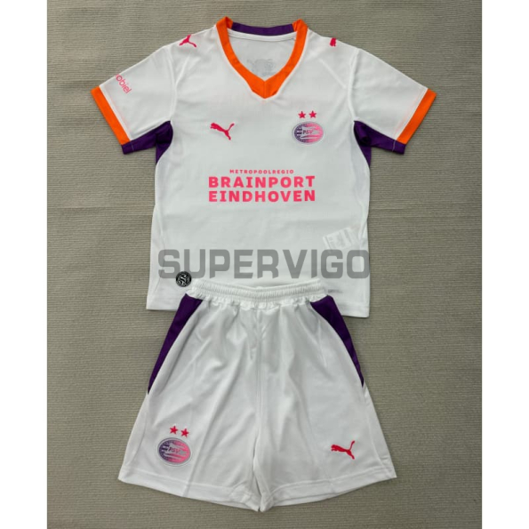 Camiseta PSV Eindhoven Segunda Equipación 2026/2027 Blanco