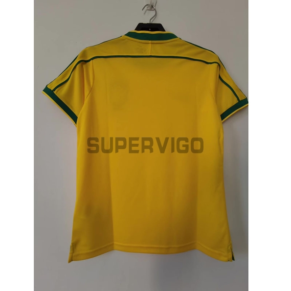 Camiseta Brasil Primera Equipación Retro 1998