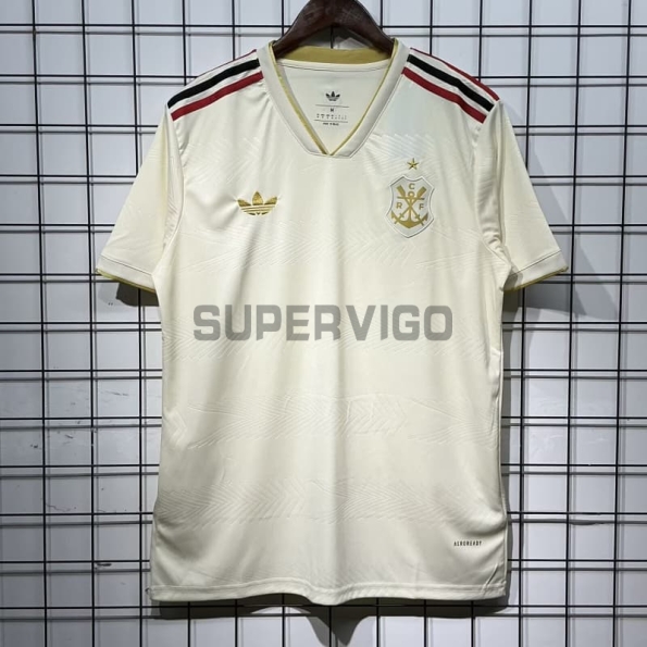 Camiseta Flamengo Tercera Equipación 2025/2026 Blanco
