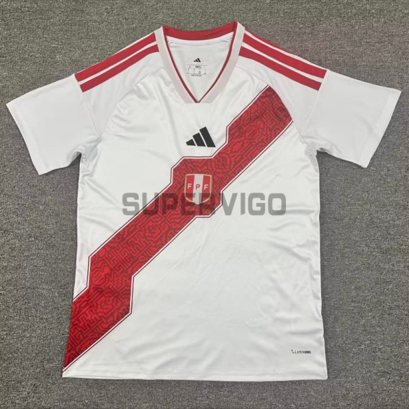 Camiseta Perú Primera Equipación 2026 Blanco