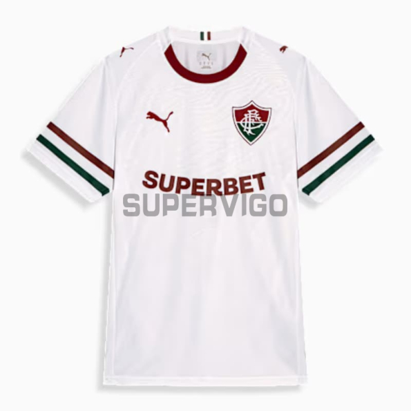 Camiseta Fluminense Segunda Equipación 2026/2027 Blanco/Rojo/Verde