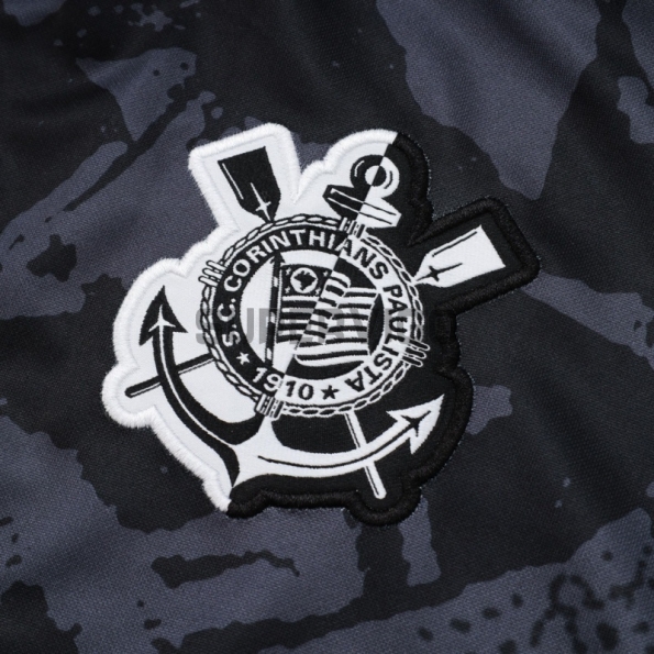 Chandal Corinthians 2025/2026 Negro con Estampado