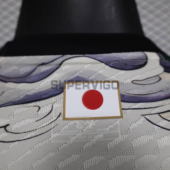 Camiseta Japón 2024 Blanco/Verde (EDICIÓN JUGADOR)