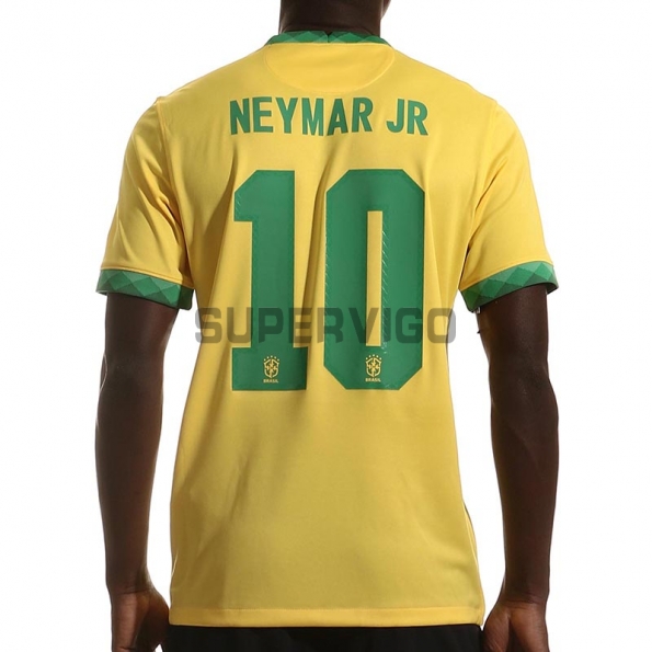 Camiseta Neymar 10 Brasil 1ª Equipación 2020