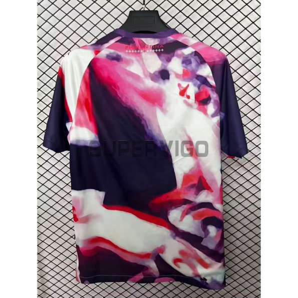Camiseta Fiorentina Cuarta Equipación 2025/2026 Naranja/Morado