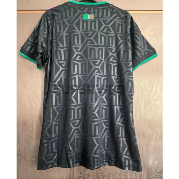 Camiseta México Tercera Equipación Mundial 2026 Negro Mujer